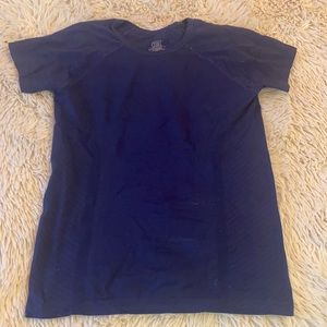 athleta athletic navy top